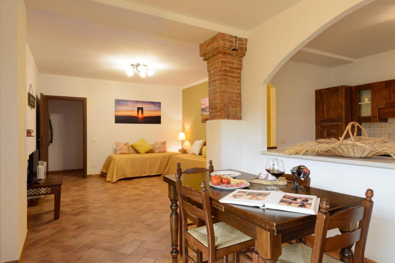 Agriturismo Le Crete - Appartamenti Asciano Zewnętrze zdjęcie